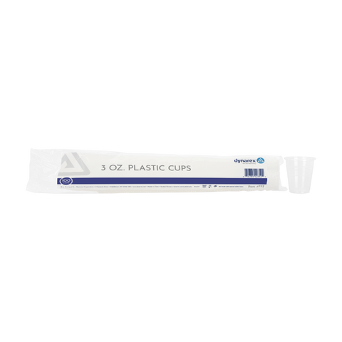 Clear Plastic Cups 3 oz.