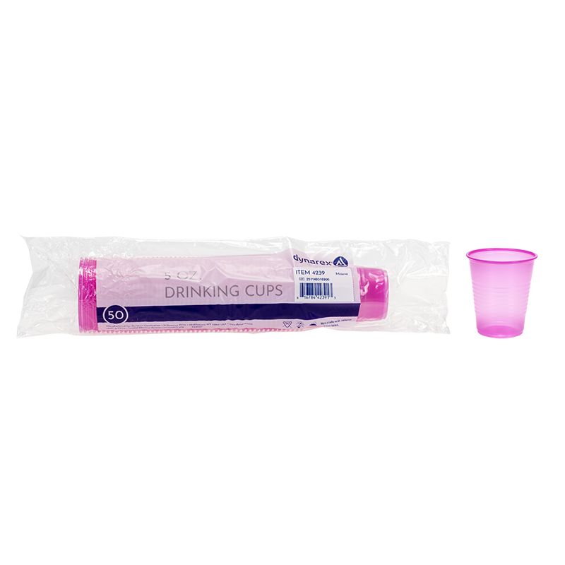 Drinking Cups - 5 oz. Mauve Main image