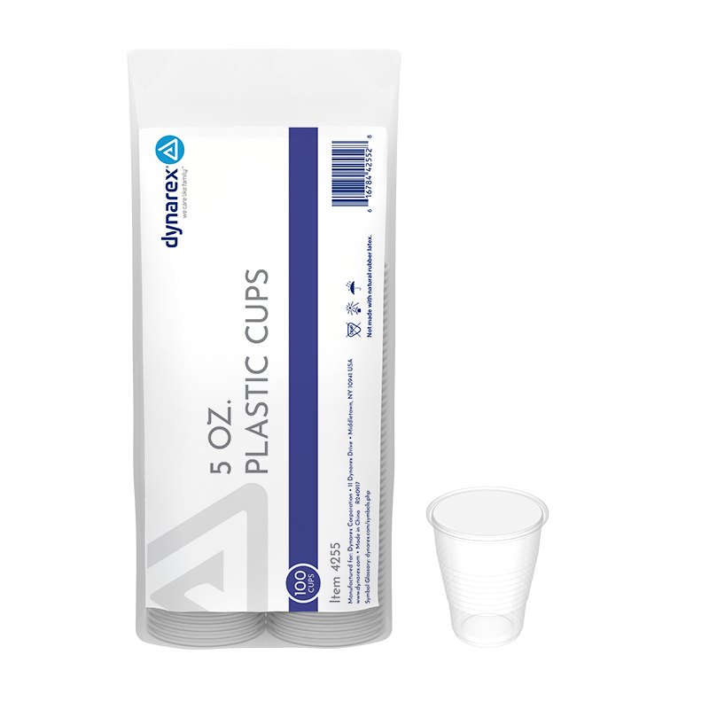 Clear Plastic Cups 5 oz.