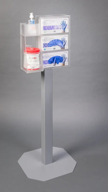 Frosted Acrylic Disinfecting Station