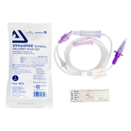 DynaSpike Enteral Delivery Pump Set - w/ ENFit connector