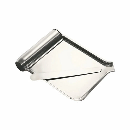 Stainless Steel Pill Counting Tray & Spatula