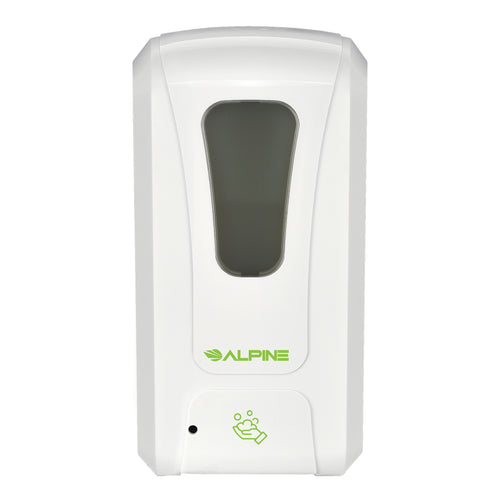 Automatic Hands-Free Foam Hand Sanitizer/Soap Dispenser, 1200 mL, White
