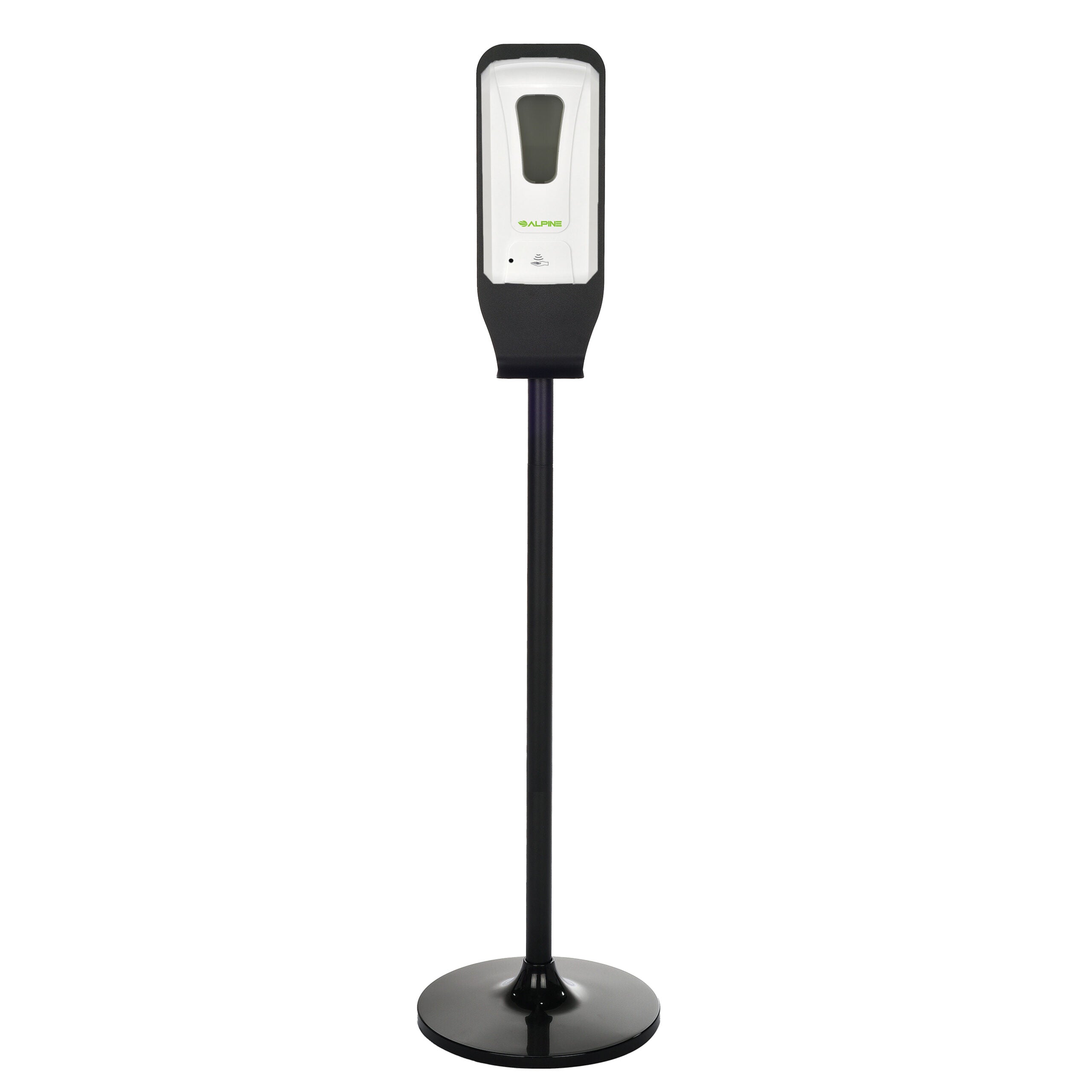 Automatic Hands-Free Foam Hand Sanitizer/Soap Dispenser with Floor Stand, 1200 mL, White