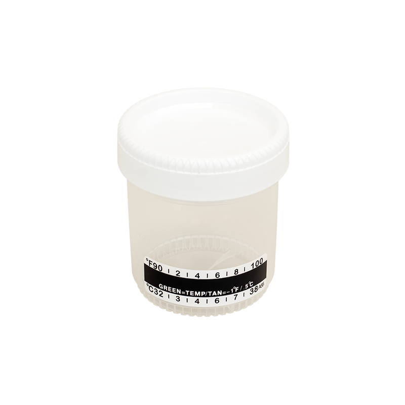 Dynarex Urine Container with Temperature Strip