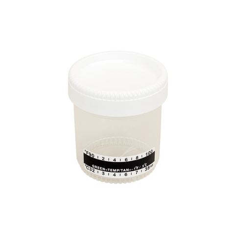 Dynarex Urine Container with Temperature Strip