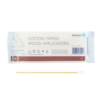 Cotton Tipped Wood Applicators - Non-Sterile 6"
