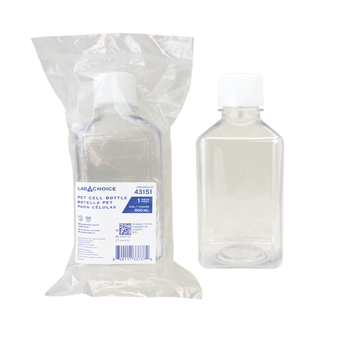Dynarex LabChoice PET Cell Bottle 500 mL (43151)