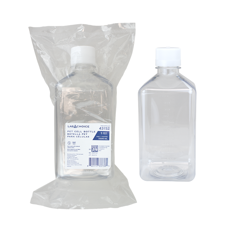 Dynarex LabChoice PET Cell Bottle 1000 mL (43152)