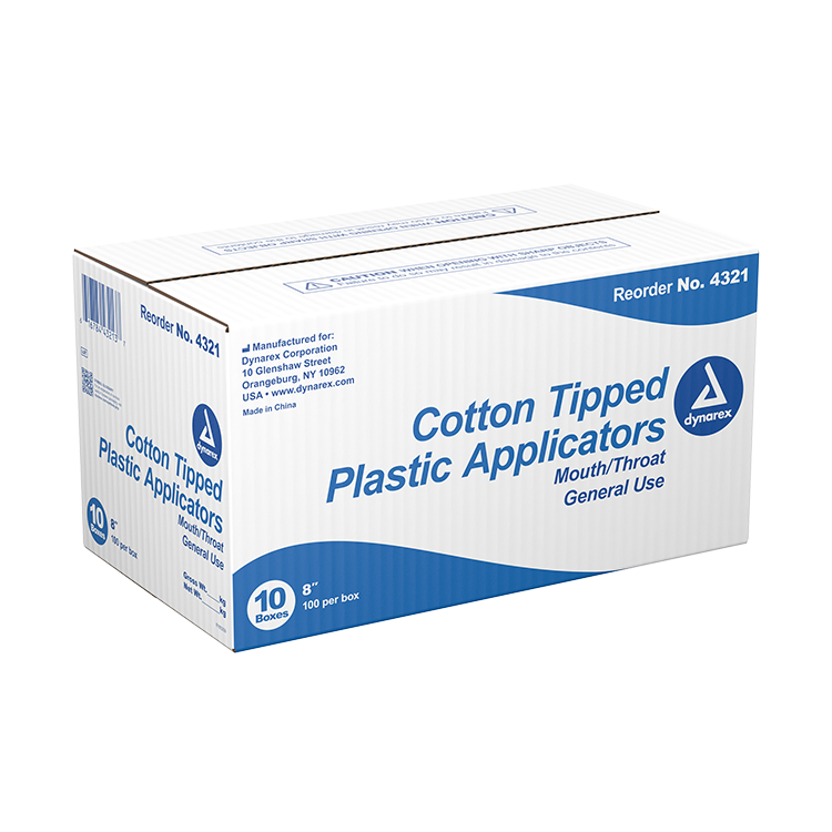 Cotton Tipped Plastic Applicator Large Tip Code: 4321 Main image