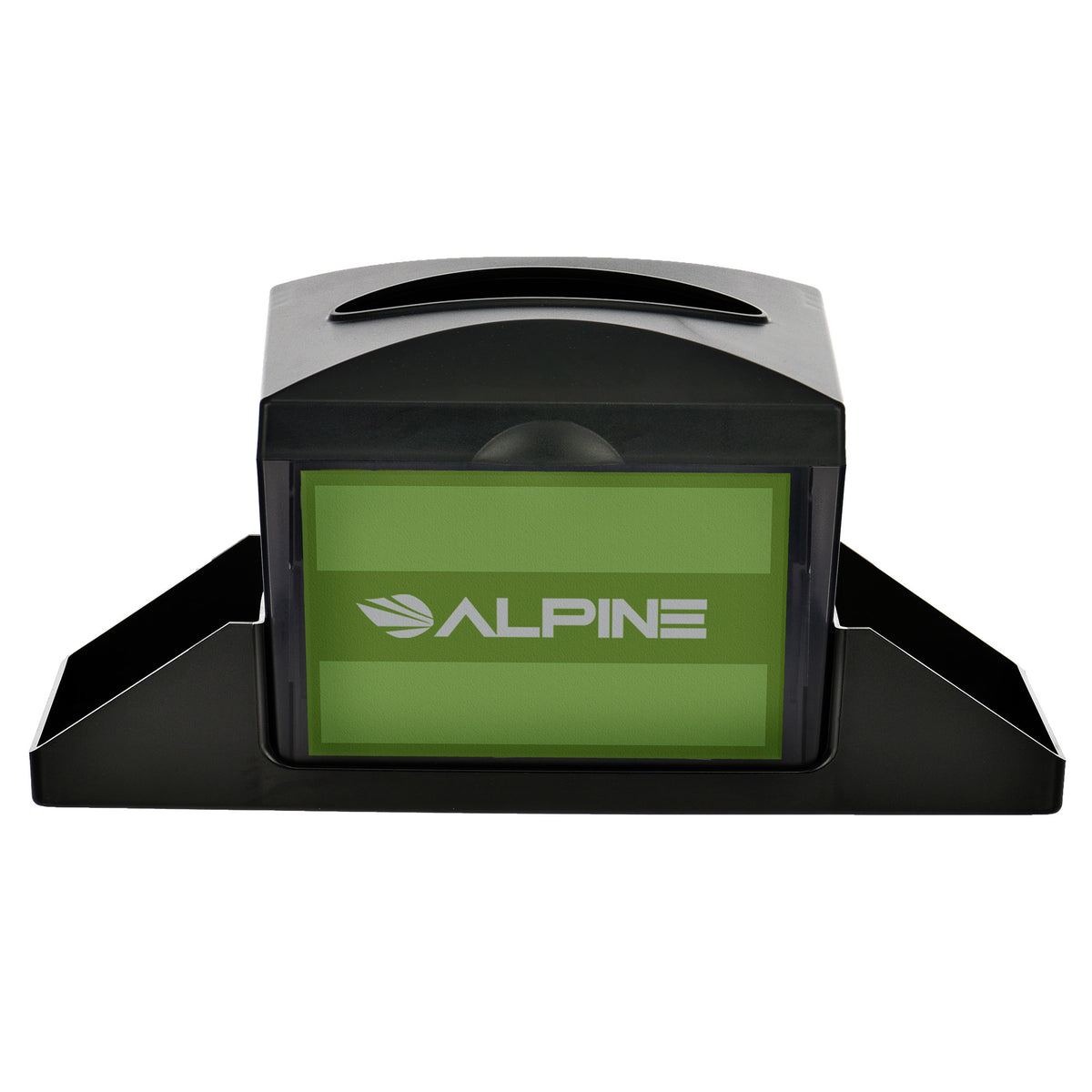 Alpine Tabletop Interfold Napkin Dispenser with Caddy
