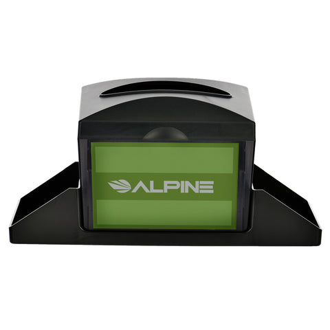 Alpine Tabletop Interfold Napkin Dispenser with Caddy