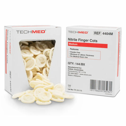 Nitrile Finger Cot, Pre-rolled XL