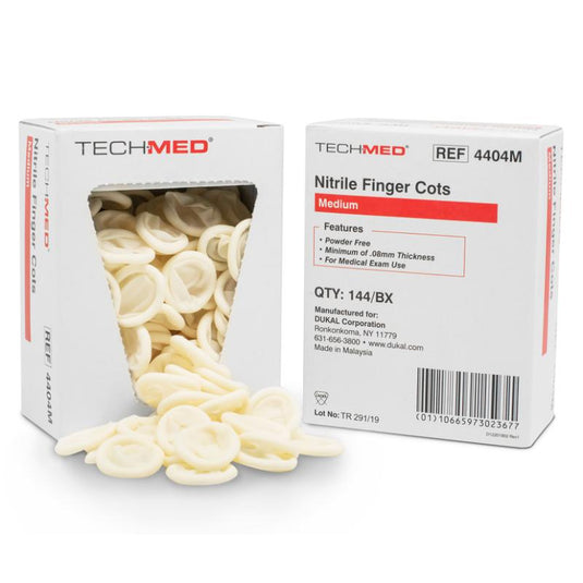 Nitrile Finger Cot, Pre-rolled Large