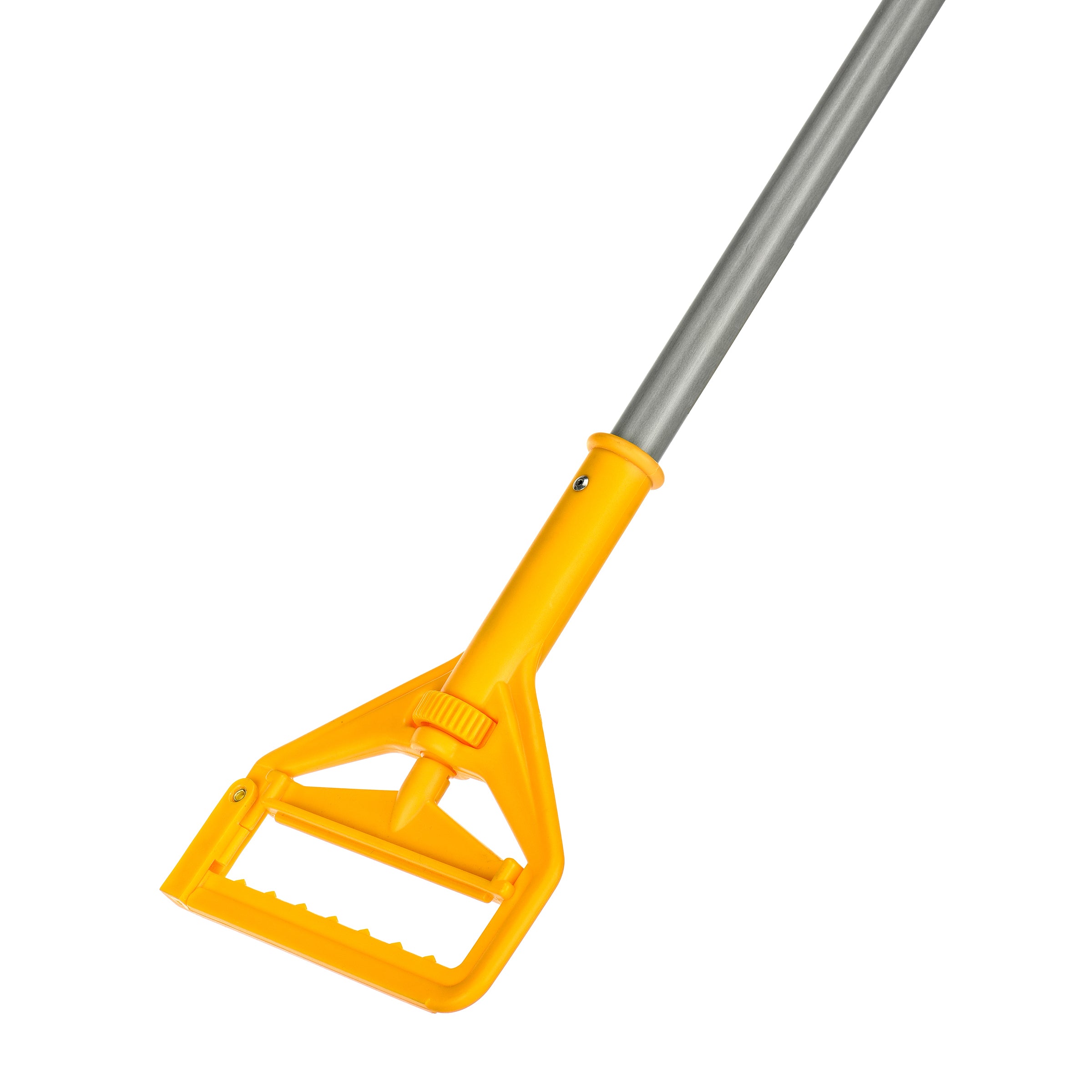 ALPINE INDUSTRIES QUICK CHANGE FIBERGLASS MOP HANDLE, 55 INCH, GRAY