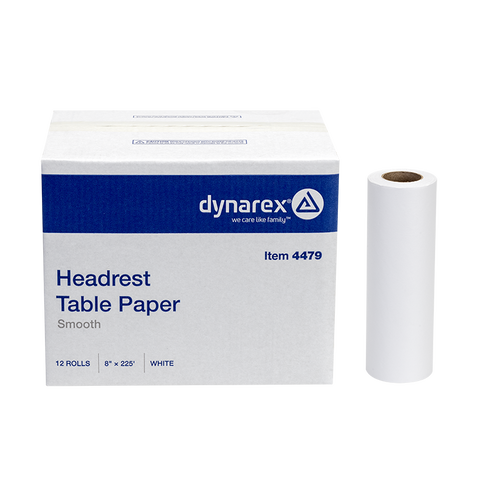 Headrest Table Paper Smooth 8" x 225'
