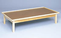Bailey Raised Rim Mat Table, 4' x 7' x 18"H, without Mat, see 50 Series Mats - Model 450