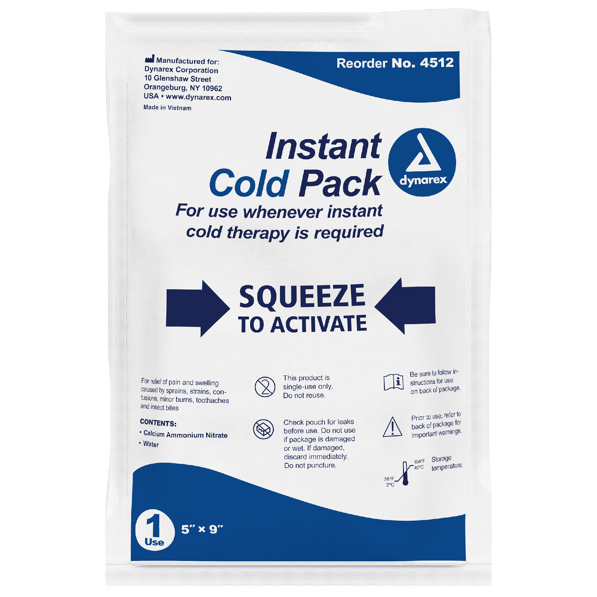 Instant Cold Pack 5" (4512)