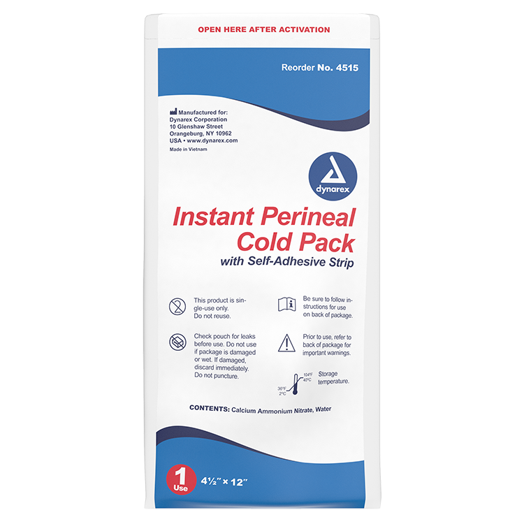 Instant Perineal Cold Pack w/ Self Adhesive Strip Secondary image