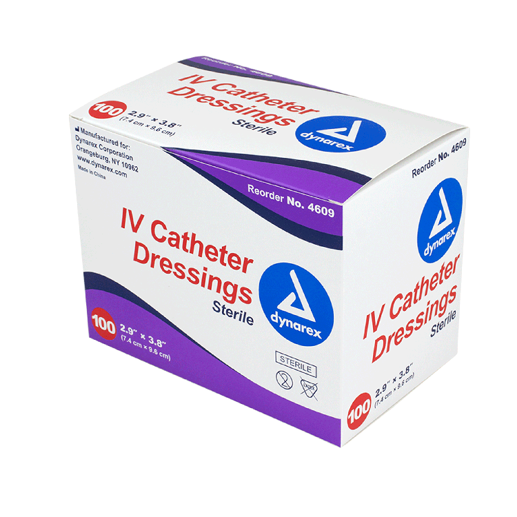 IV Catheter Dressing Code: 4609
