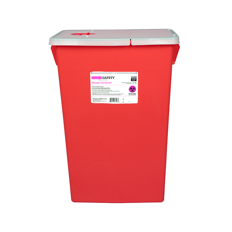 Sharps Container, 18 gal. with gasket Main image
