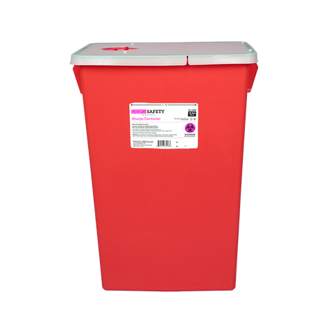 Sharps Container, 18 gal. with gasket
