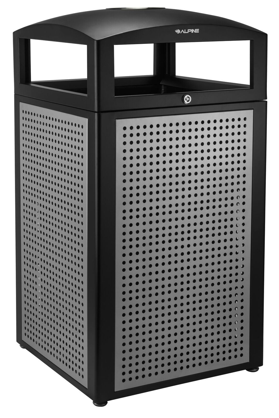 Rugged 40-Gallon All-Weather Trash Container