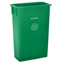 ALPINE INDUSTRIES 23 GALLON BLACK SLIM TRASH CAN