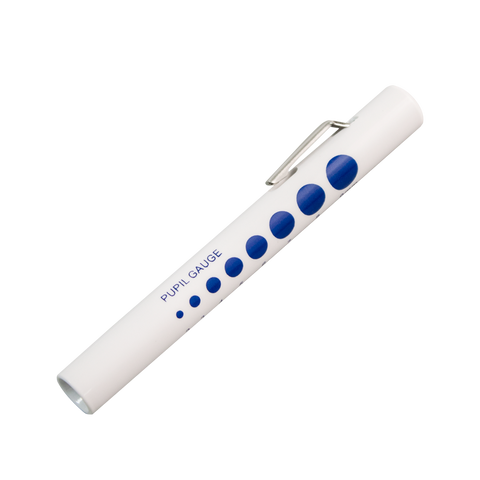 Dynarex Penlights with Pupil Gauge, Disposable or Reusable LED (4781, 4782)