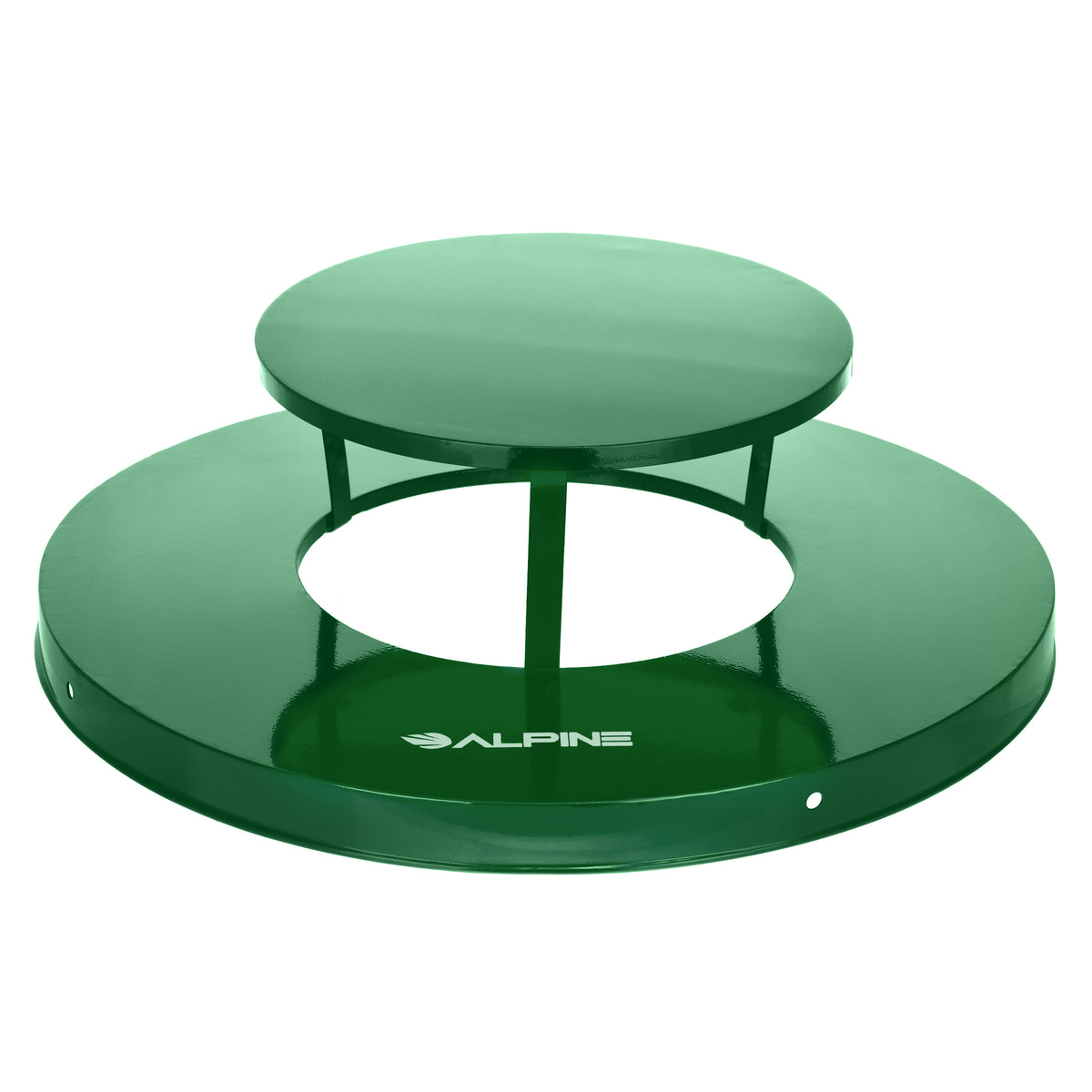 Alpine Rain Bonnet Lid for 38 Gallon Outdoor Metal Waste Receptacle