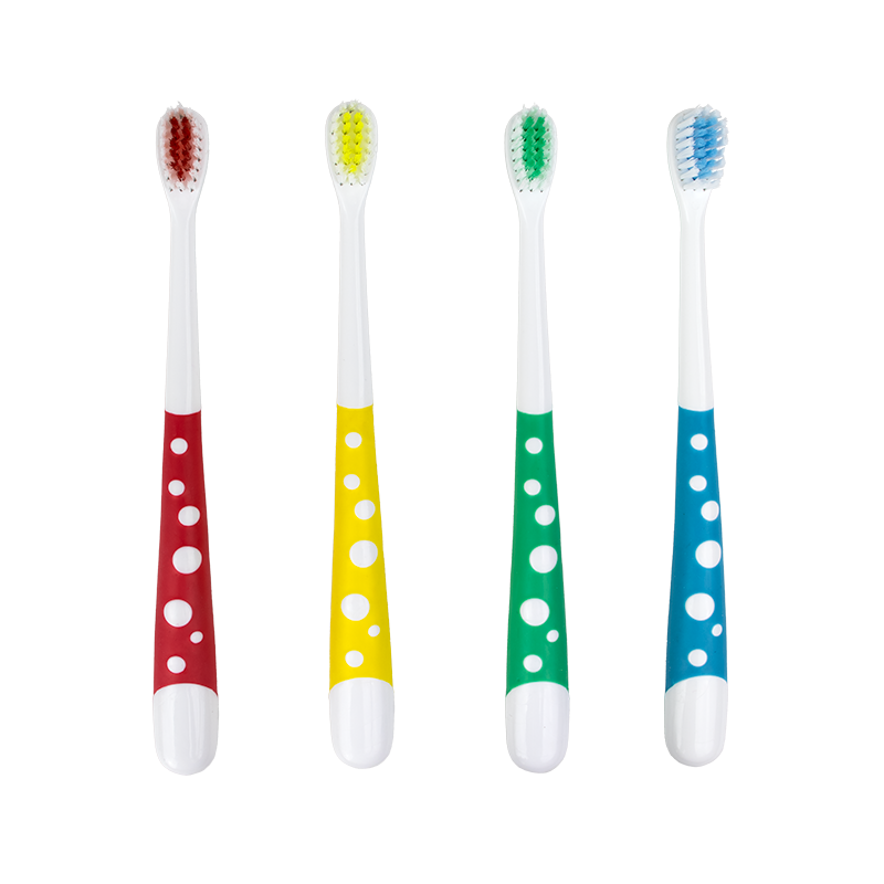 Kids Toothbrushes, Soft Nylon Bristles, Assorted Colors Main image