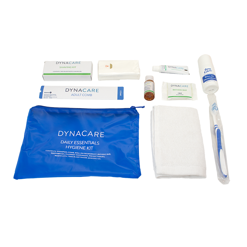 Daily Essentials Hygiene Kit, w/ shave kit Main image