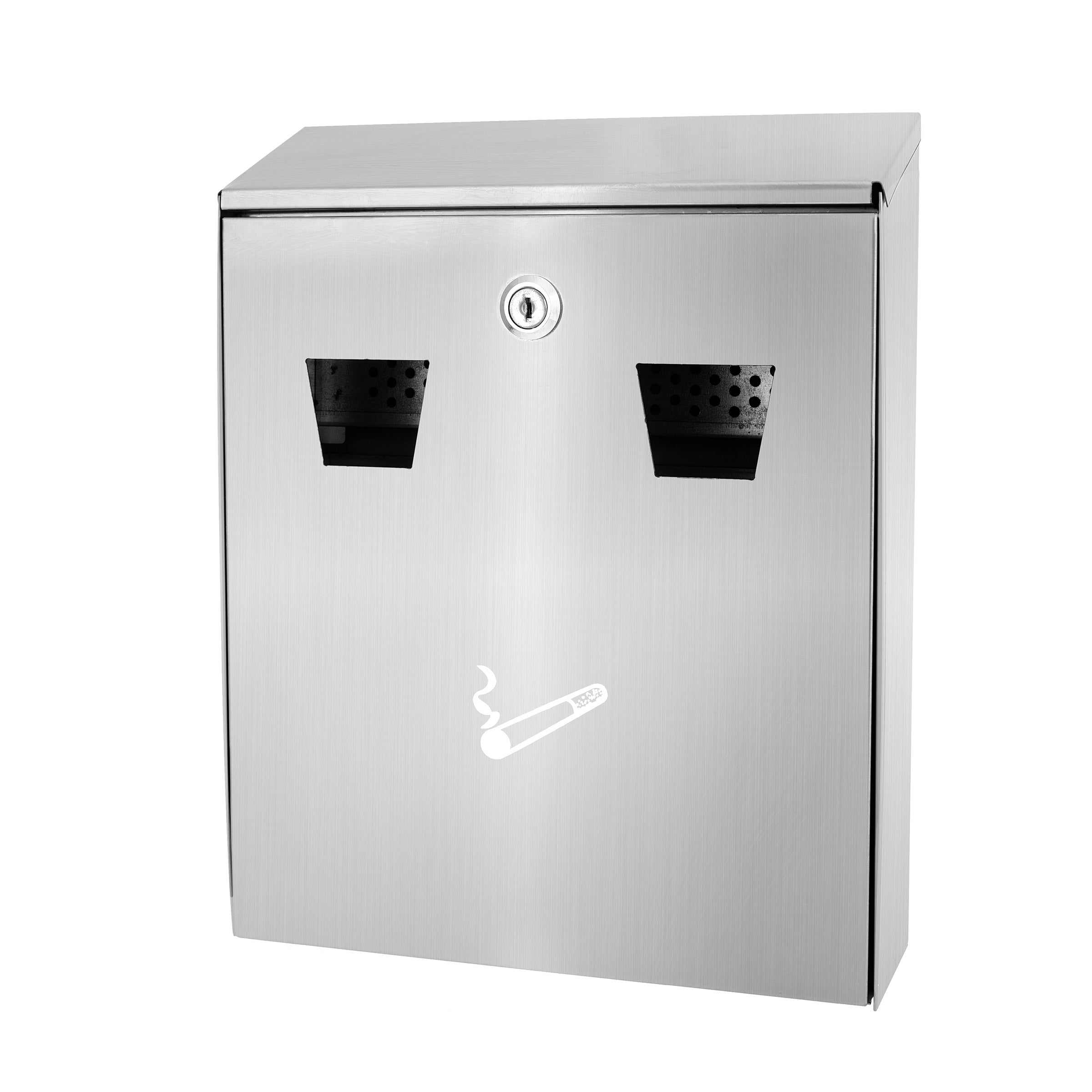 All-In-One Wall-Mounted Cigarette Disposal Station