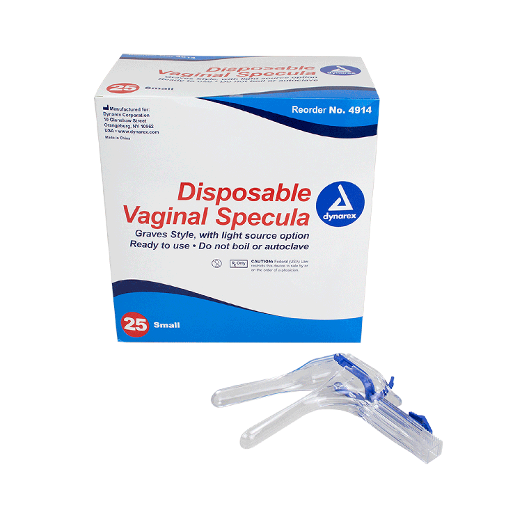 Vaginal Specula Disposable w/ Light Option Code: 4914