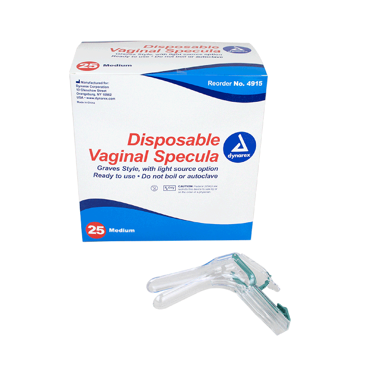 Vaginal Specula Disposable w/ Light Option Code: 4915 Main image