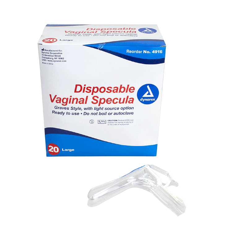 Vaginal Specula Disposable w/ Light Option Code: 4916