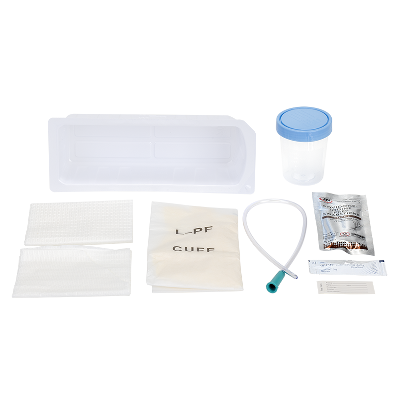 Dynarex Urethral Intermittent Catheter Latex Free Tray - Sterile