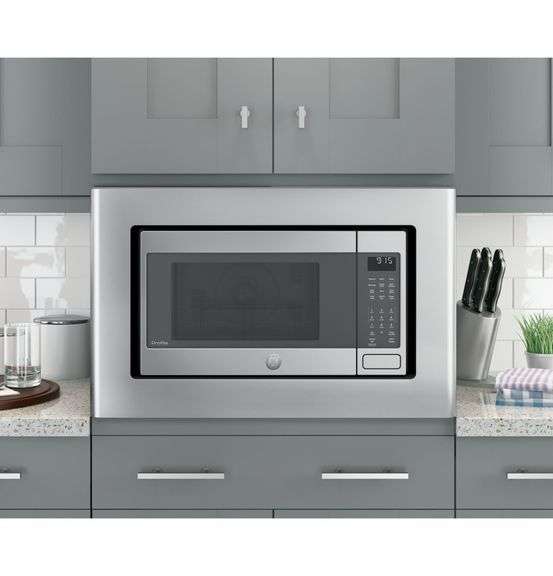 Built-in microwave with complete trim kit for 30" wide openings