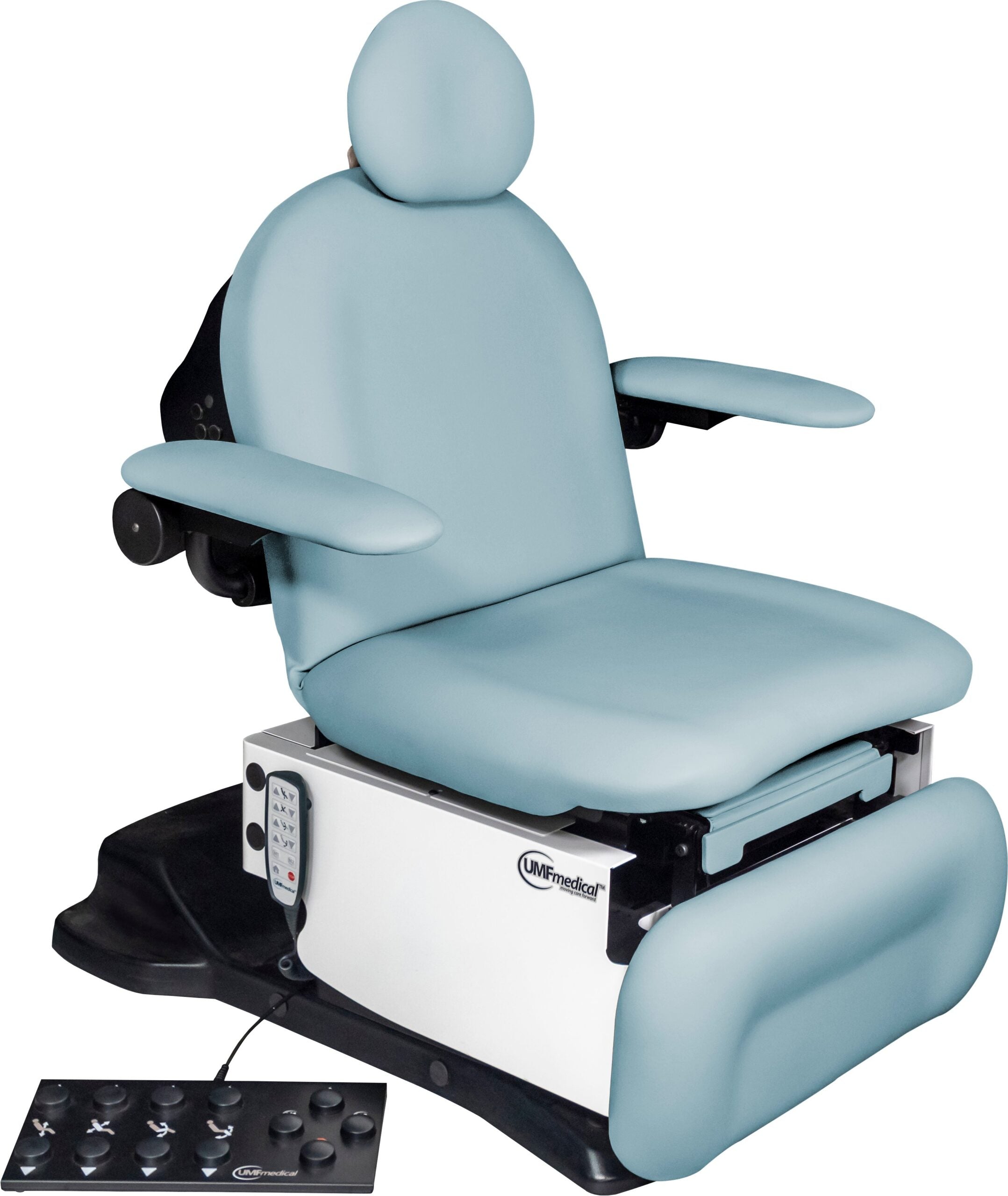 5016 Podiatry/Wound Care Procedure Chairs - lakeside blue upholstery
