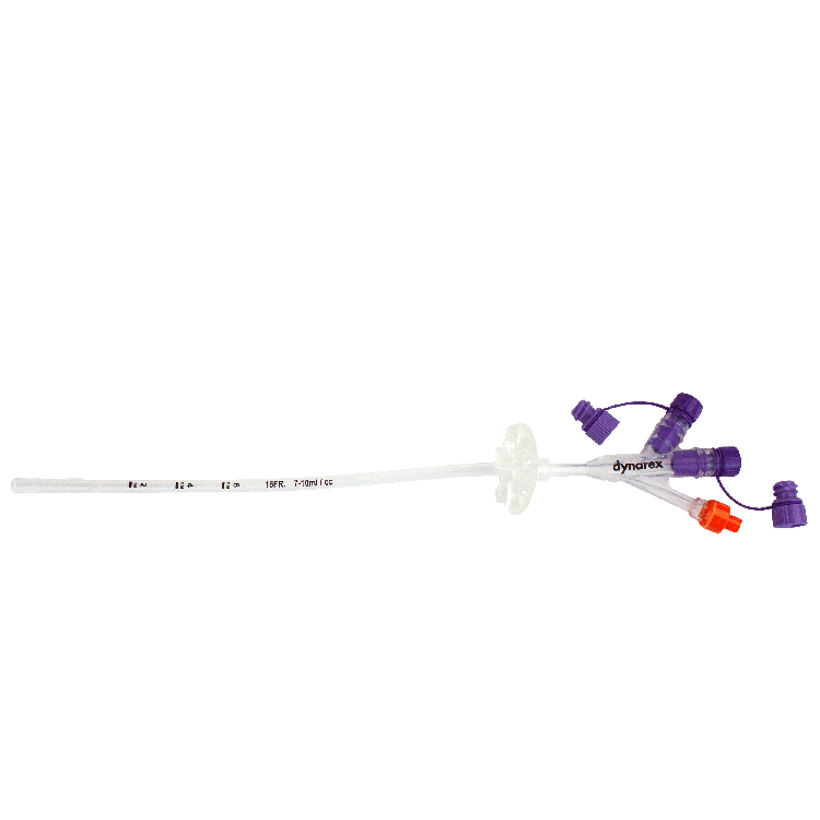 Dynarex Gastrostomy Tubes - 3 Port
