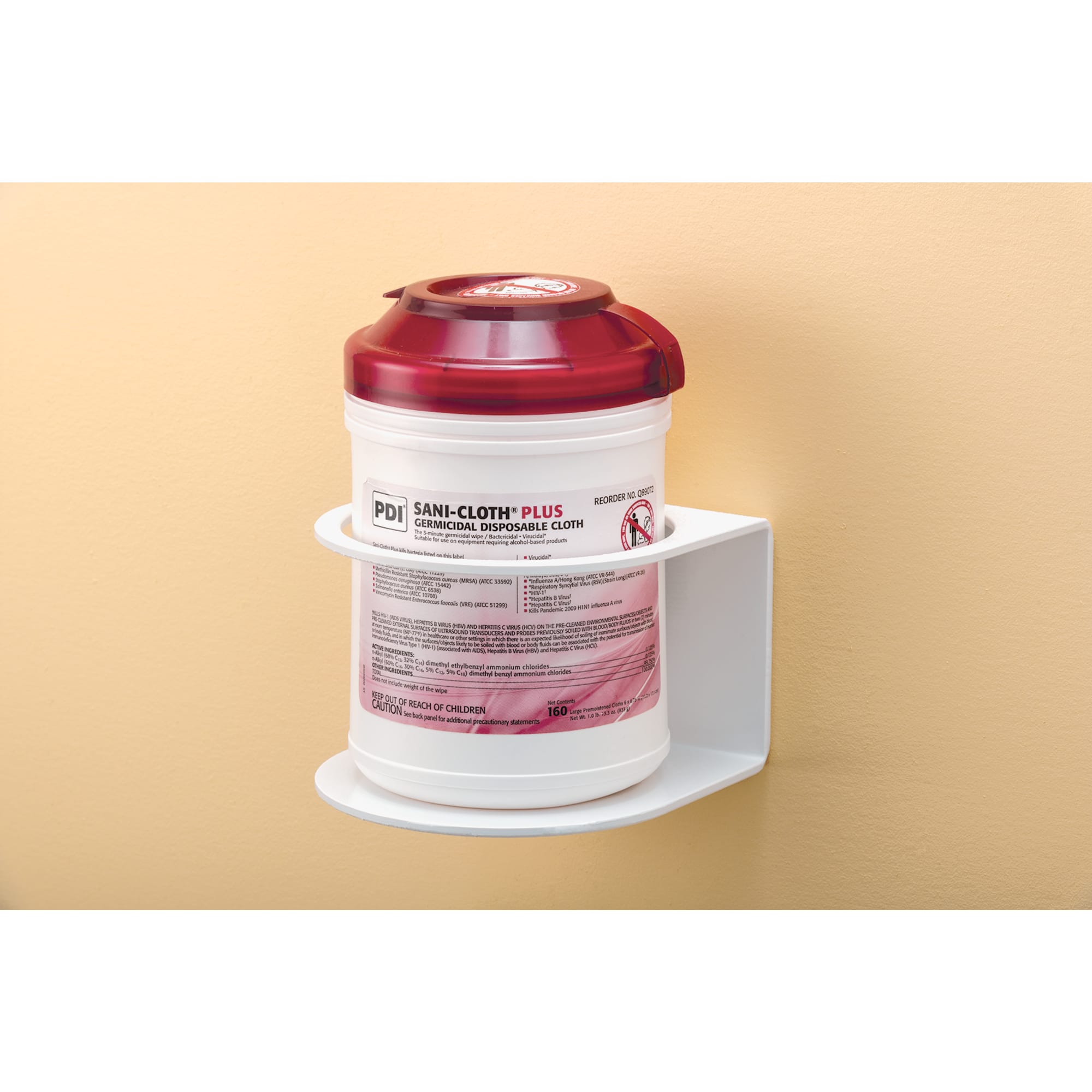 Wall-Mount Wipe Holder