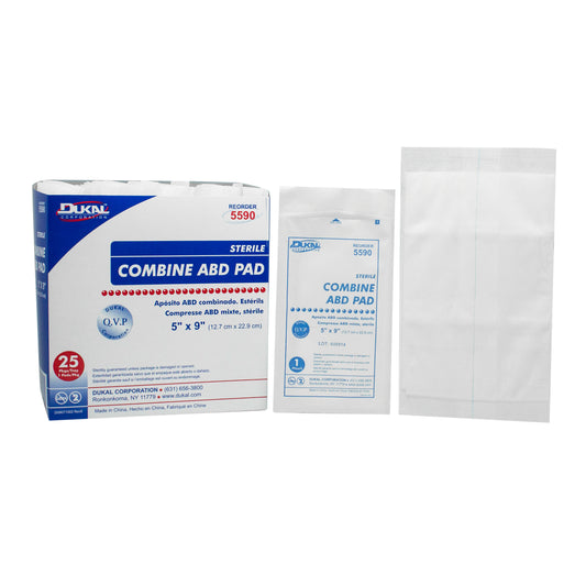 Sterile ABD Pad 5" x 9"