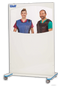 Mobile Barrier Deluxe 30" x 48" Clear Pb .50 mm