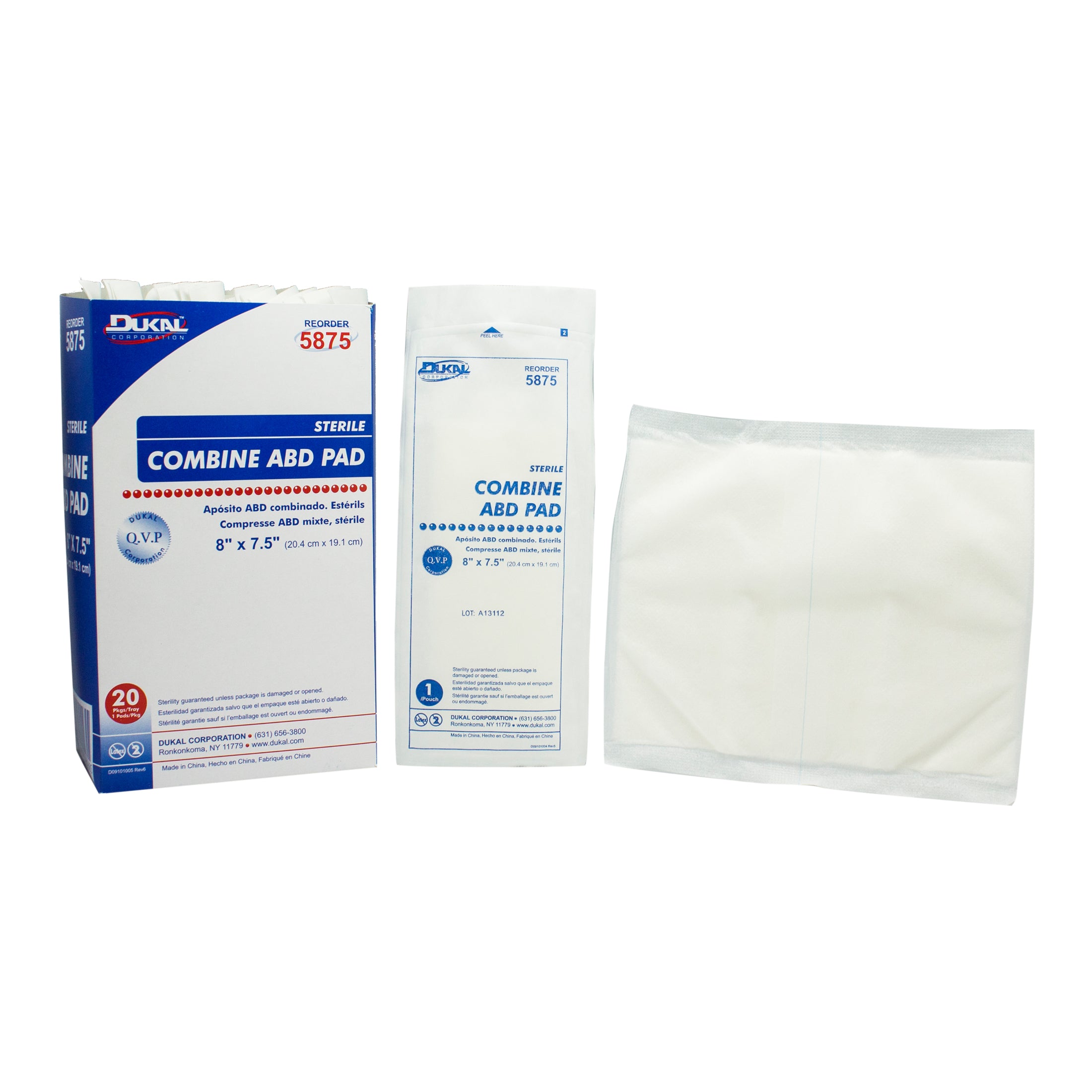 Sterile ABD Pad 8" x 7.5" Main image