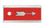 "Elite" Cassette Markers: Arrows 1" No Initials