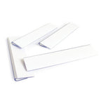 Harloff Cast Cart Clear Label Holders, Pack of 10, 602005