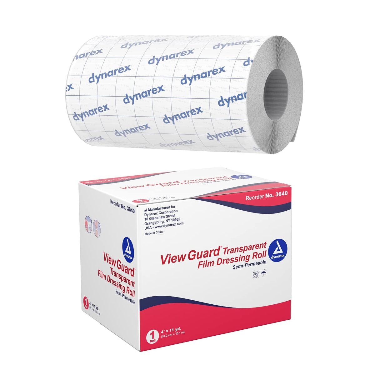 Dynarex View Guard Transparent Film Dressing Roll