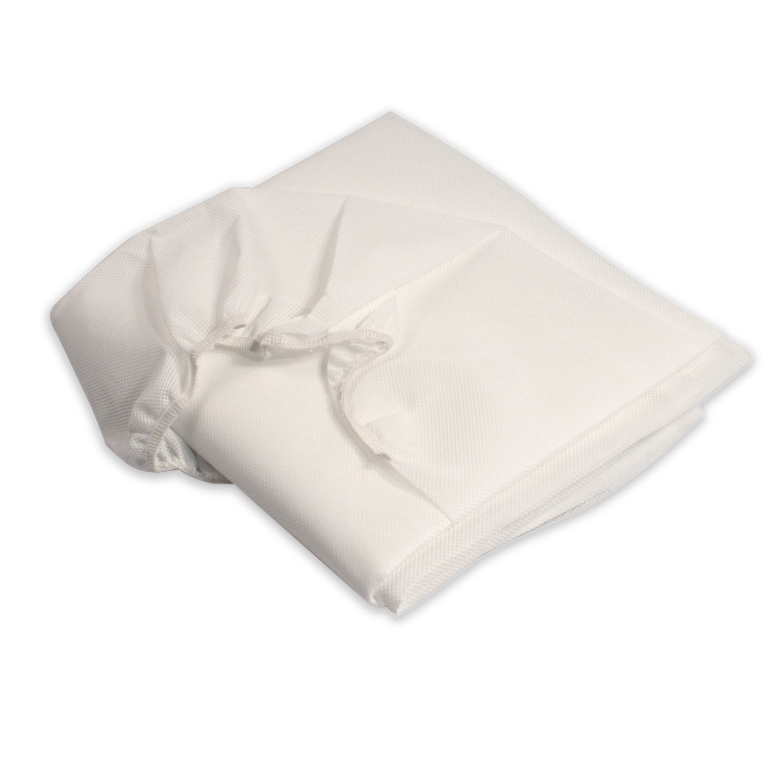 Dynarex Heavy Duty Cot Sheet w/elastic 30" x 71", White
