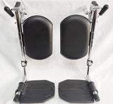 15015-24 Bariatric Reclining Wheelchair Foot Plate