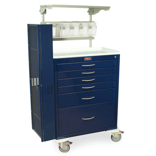 Side Mounted Intubation Scope Cabinet, Direct Mount, SCOPE4CAB-L